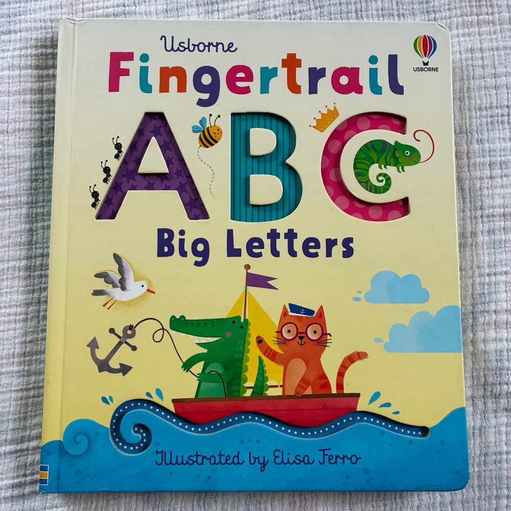 Usborne Fingertrail ABC Big Letters Book